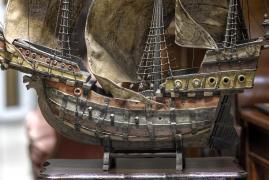 STARA MAKIETA ŻAGLOWCA  - zdjęcie 4