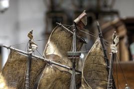 STARA MAKIETA ŻAGLOWCA  - zdjęcie 5