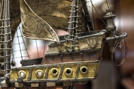 STARA MAKIETA ŻAGLOWCA  - zdjęcie 6