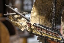 STARA MAKIETA ŻAGLOWCA  - zdjęcie 7