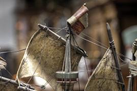 STARA MAKIETA ŻAGLOWCA  - zdjęcie 8