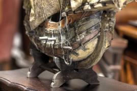 STARA MAKIETA ŻAGLOWCA  - zdjęcie 11