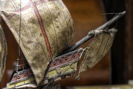 STARA MAKIETA ŻAGLOWCA  - zdjęcie 13