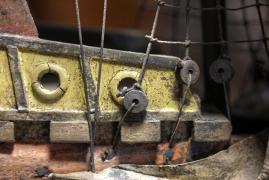 STARA MAKIETA ŻAGLOWCA  - zdjęcie 16