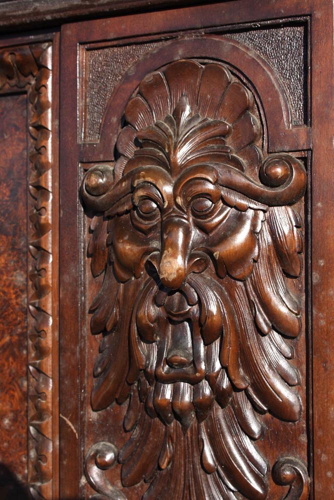 BIBLIOTEKA, BIURKO I FOTEL / LWIE ŁAPY / - 5