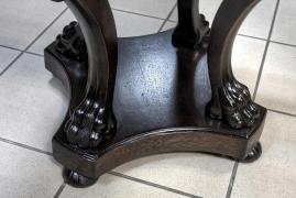 STOLIK Z KAMIENNYM BLATEM / po renowacji / - zdjęcie 4