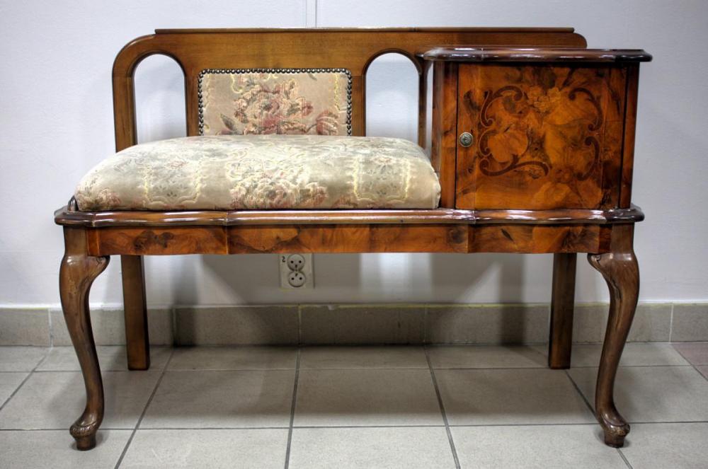 ŁAWECZKA Z INTARSJAMI - 1