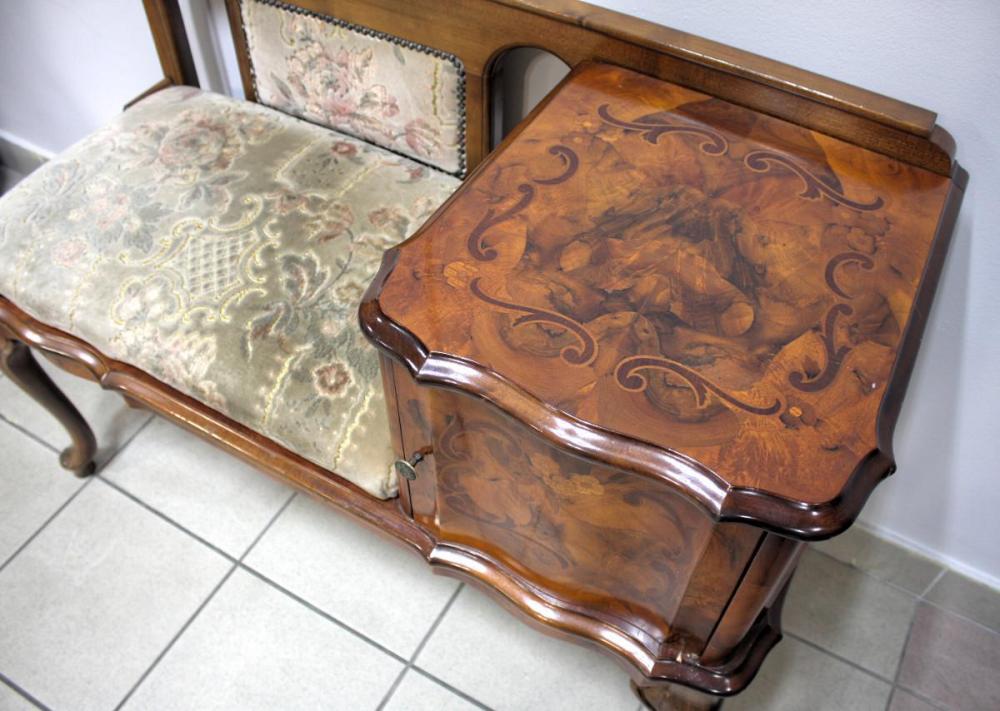 ŁAWECZKA Z INTARSJAMI - 3