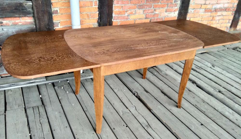 DĘBOWY ROZKŁADANY STÓŁ - 4