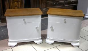 SZAFKI NOCNE ART DECO / po renowacji / - zdjęcie 1 SZAFKI NOCNE ART DECO / po renowacji / - zdjęcie 1