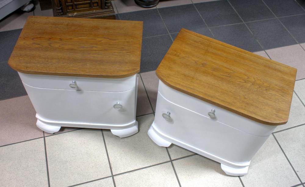 SZAFKI NOCNE ART DECO / po renowacji / - 1