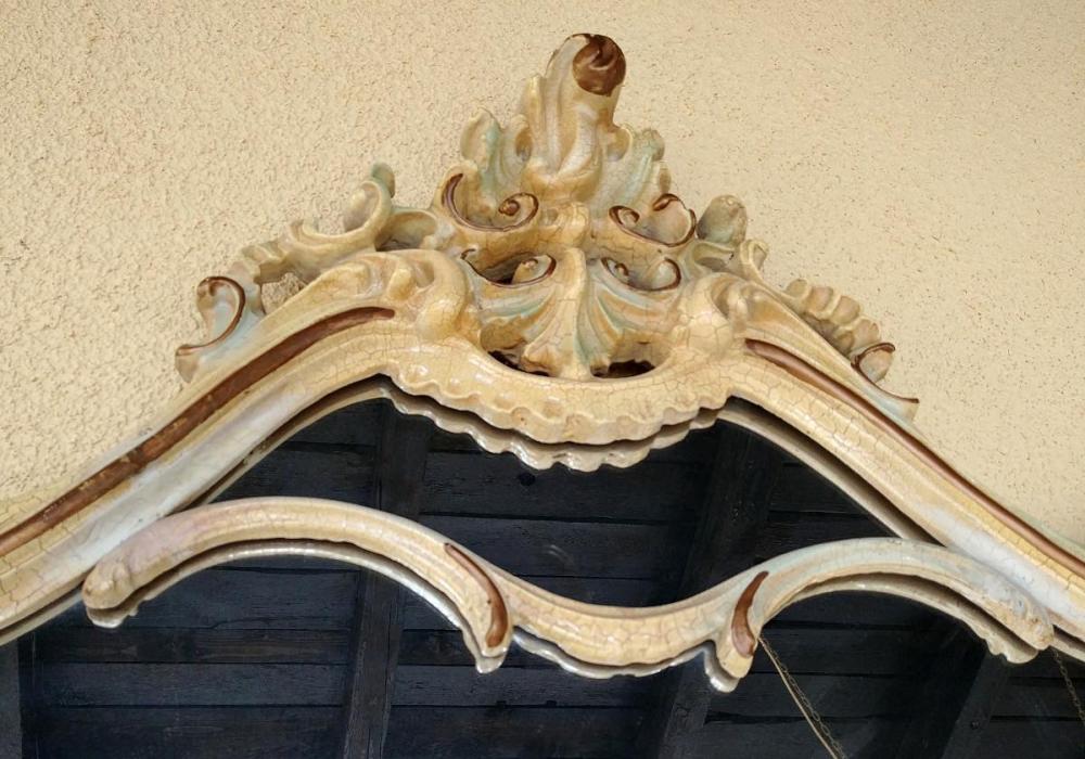 KONSOLA Z LUSTREM ROCOCO - 4