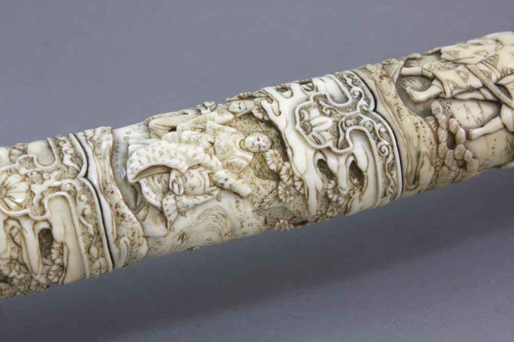 MIECZ WAKIZASHI - KOŚĆ SŁONIOWA, Meiji - 4