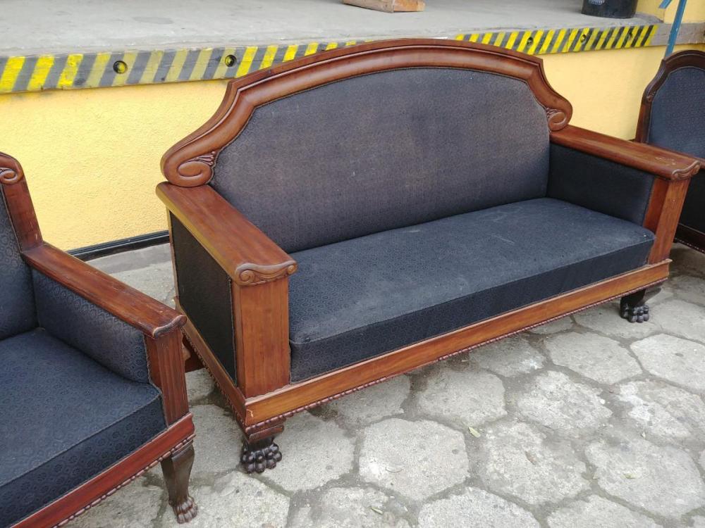 SOFA + DWA FOTELE - 7