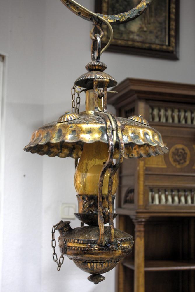 OLBRZYMIA LAMPA - METALOPLASTYKA - 1