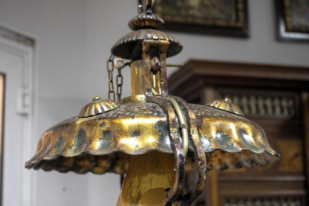 OLBRZYMIA LAMPA - METALOPLASTYKA - 2