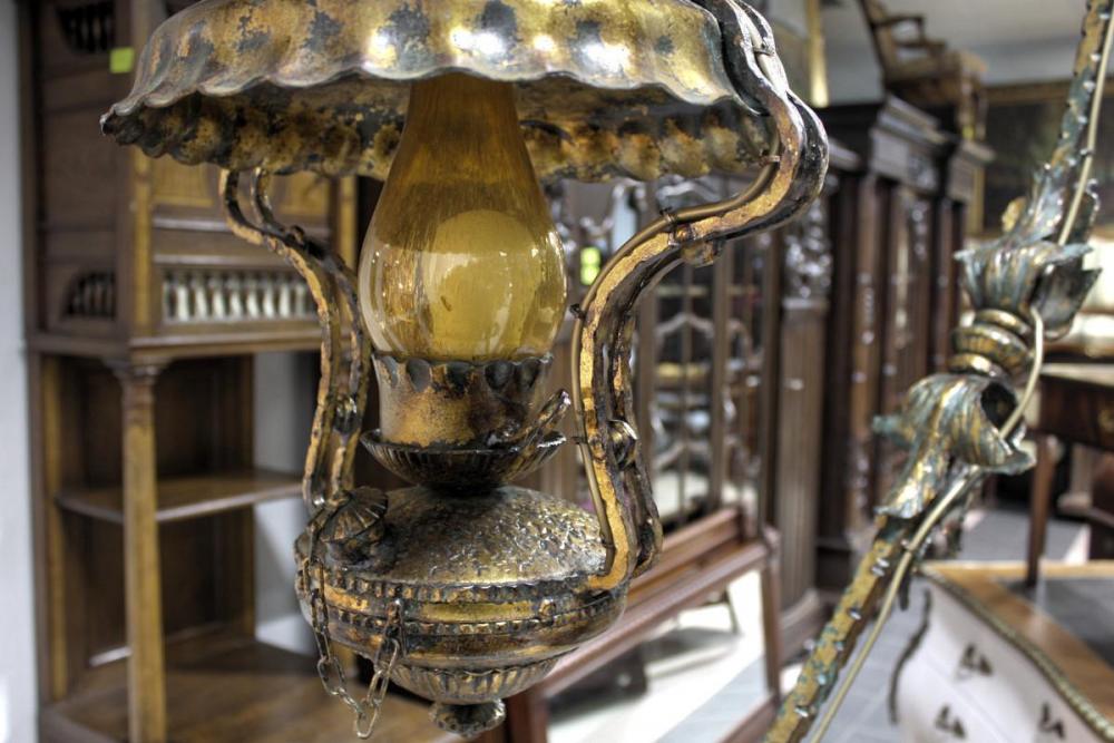 OLBRZYMIA LAMPA - METALOPLASTYKA - 3