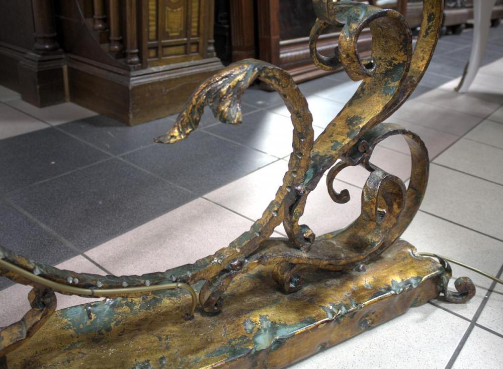 OLBRZYMIA LAMPA - METALOPLASTYKA - 7