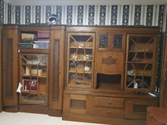 DUŻY SECESYJNY KOMPLET GABINETOWY - zdjęcie 5