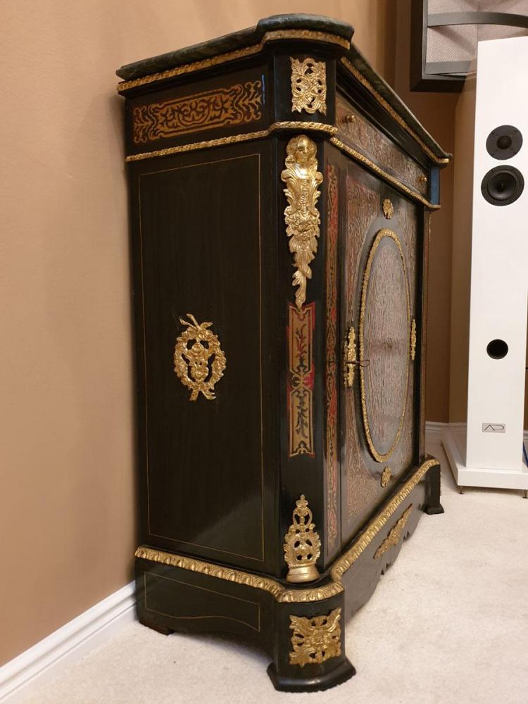 KOMODA W STYLU BOULLE / po renowacji / - 2