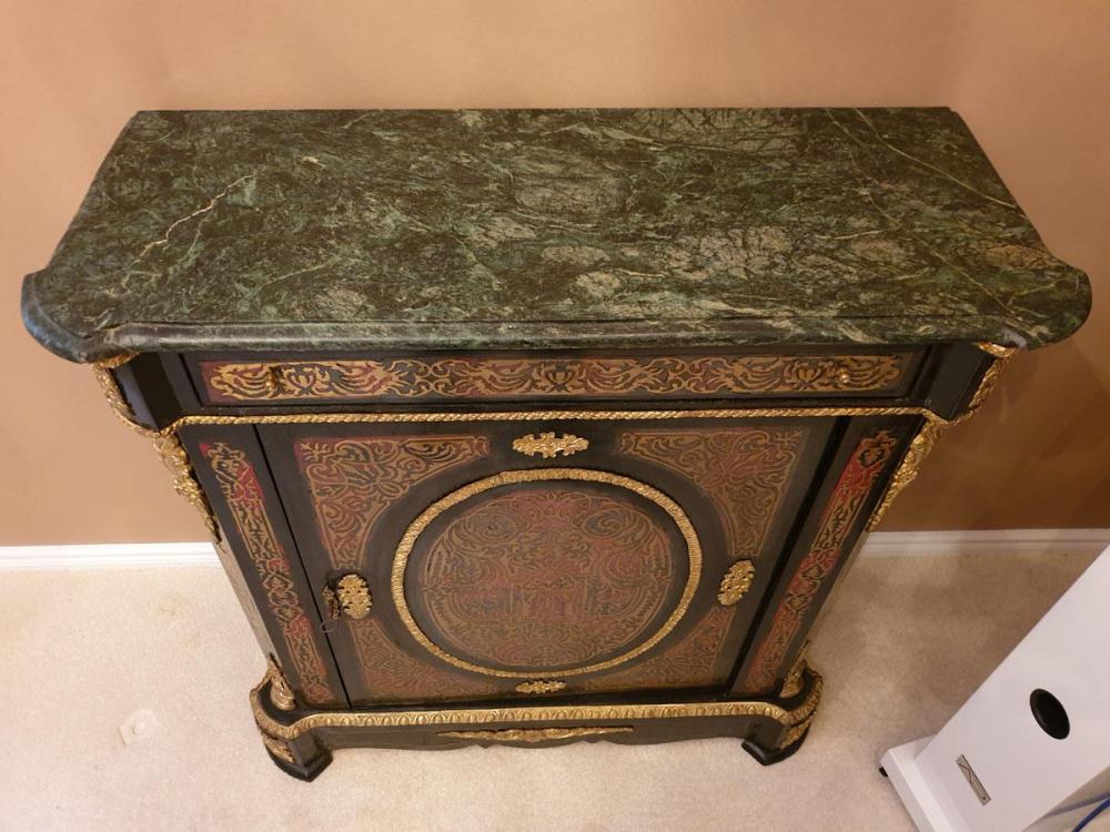 KOMODA W STYLU BOULLE / po renowacji / - 3