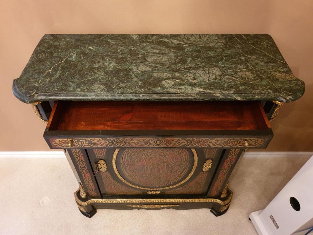KOMODA W STYLU BOULLE / po renowacji / - 4
