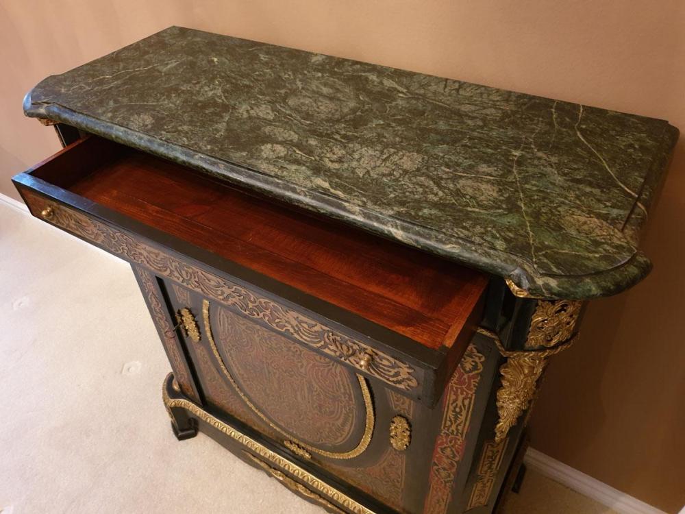 KOMODA W STYLU BOULLE / po renowacji / - 5