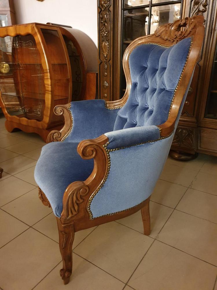 NIEZWYKŁY WYPOCZYNEK KOMPLET SALON NEOROKOKO  - 1