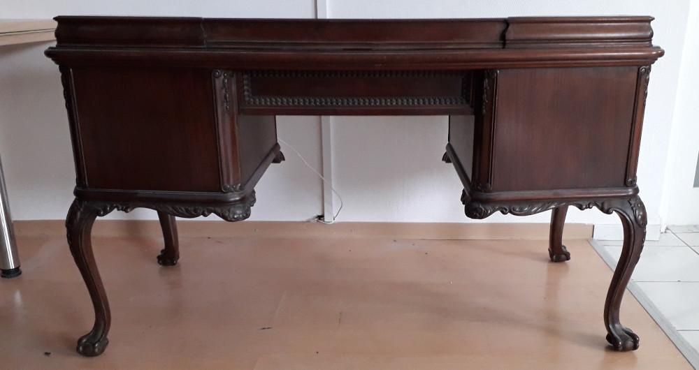 Biurko dwustronne Chippendale - 5