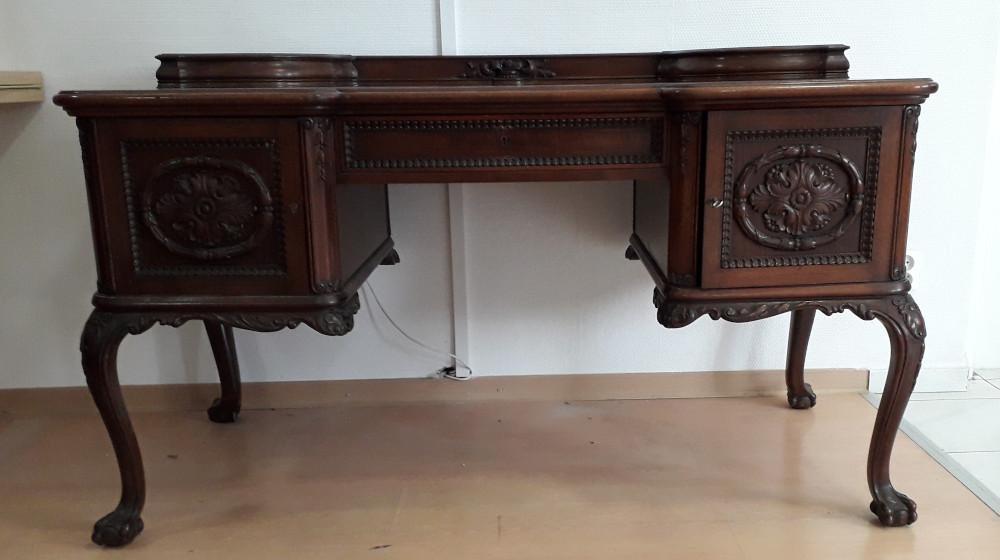 Biurko dwustronne Chippendale - 6