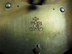 Dekoracyjny zegar kominkowy z panopliami - Rokoko - zdjęcie 10