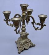 NIEWIELKI MOSIĘŻNY ŚWIECZNIK - zdjęcie 1