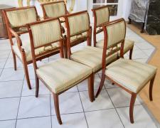 KOMPLET 6 KRZESEŁ EMPIR / BIEDERMEIER  - zdjęcie 3