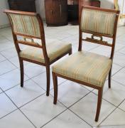 KOMPLET 6 KRZESEŁ EMPIR / BIEDERMEIER  - zdjęcie 6