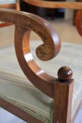 KOMPLET 6 KRZESEŁ EMPIR / BIEDERMEIER  - zdjęcie 10