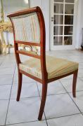 KOMPLET 6 KRZESEŁ EMPIR / BIEDERMEIER  - zdjęcie 15