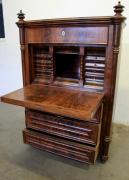 PRZEPIĘKNY MAHONIOWY SEKRETARZYK Z II POŁ. XIX W - zdjęcie 5 PRZEPIĘKNY MAHONIOWY SEKRETARZYK Z II POŁ. XIX W - zdjęcie 5