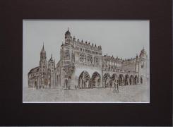 GRAFIKA / RYSUNEK - KRAKÓW, SUKIENNICE - RYSZARD PODPORSKI - zdjęcie 1