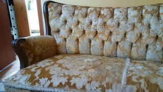 Zaokrąglona sofa w stylu Chippendale - zdjęcie 3