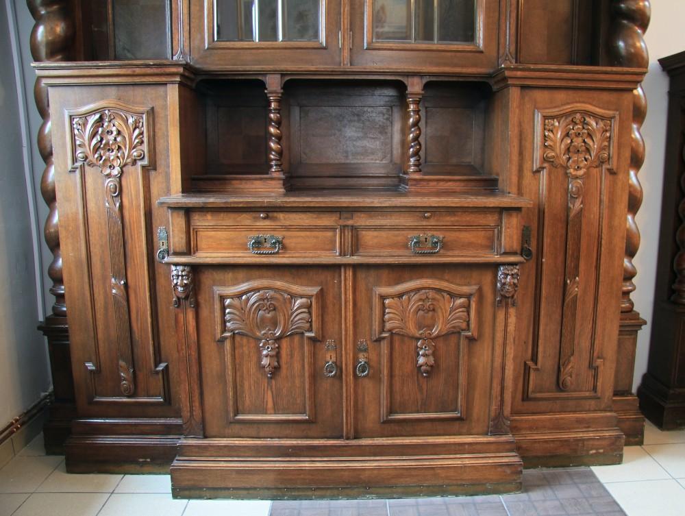 KREDENS + POMOCNIK W STYLU GDAŃSKIM - 4