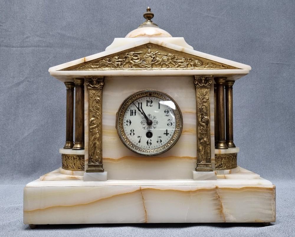 MARMUROWY ZEGAR KOMINKOWY - 2