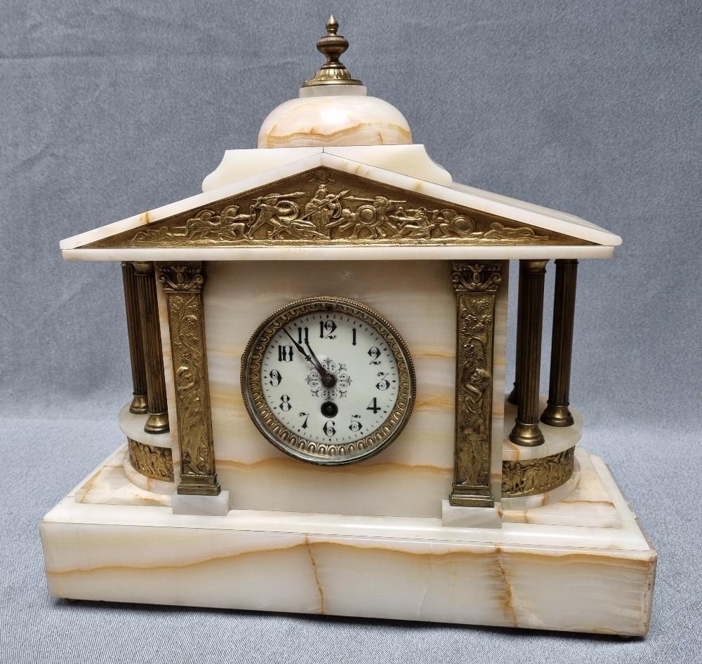 MARMUROWY ZEGAR KOMINKOWY - 3