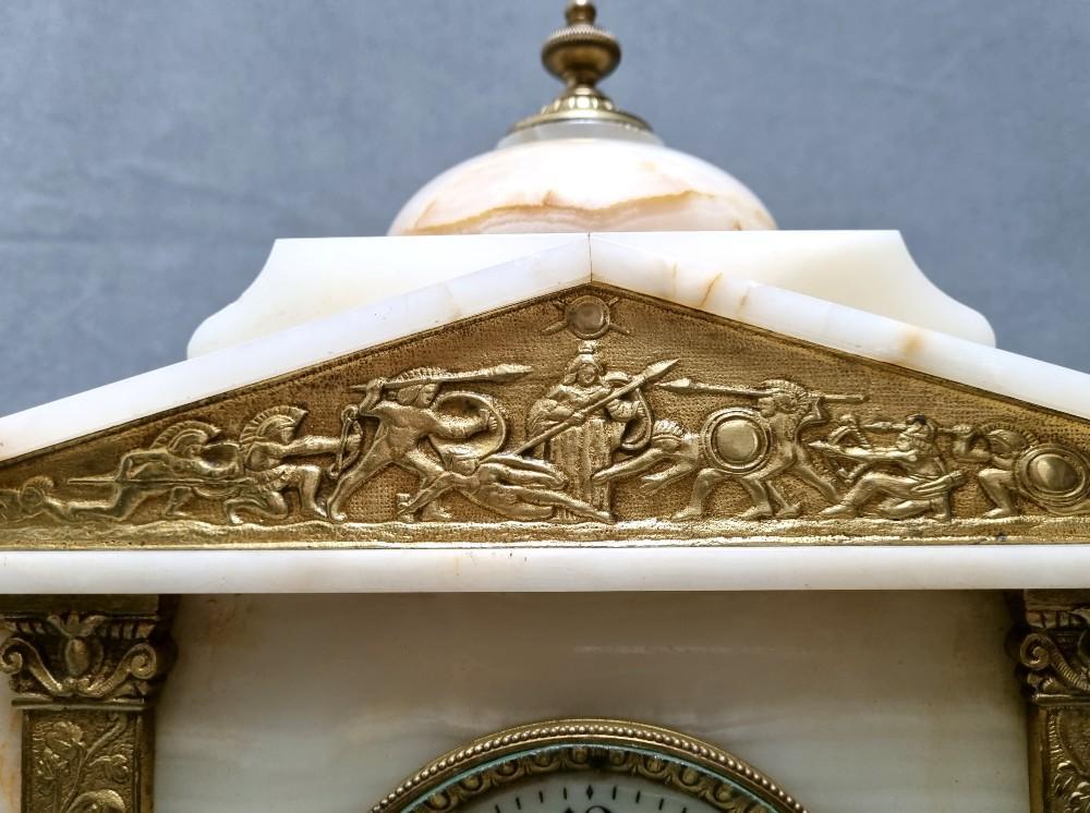 MARMUROWY ZEGAR KOMINKOWY - 5