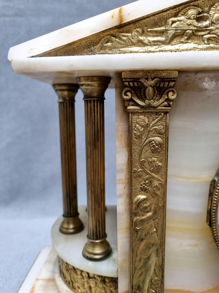 MARMUROWY ZEGAR KOMINKOWY - 7