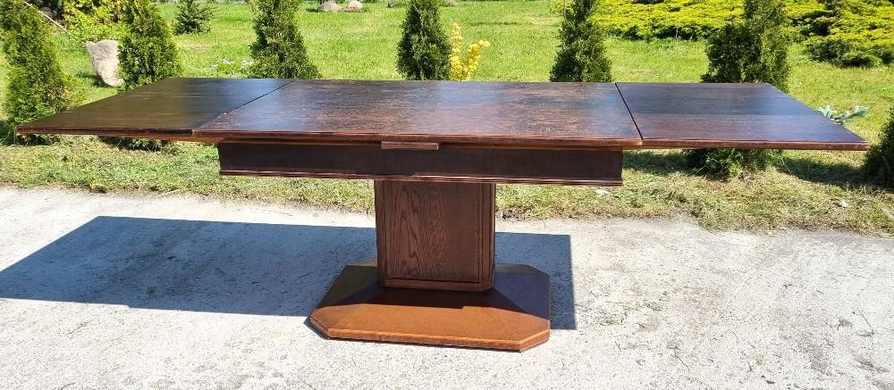 ROZKŁADANY STÓŁ SECESYJNY - 6