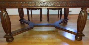 STÓŁ + 4 KRZESŁA - zdjęcie 6