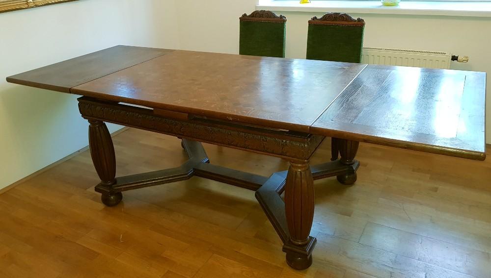 STÓŁ + 4 KRZESŁA - 8