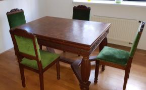 STÓŁ + 4 KRZESŁA - zdjęcie 16