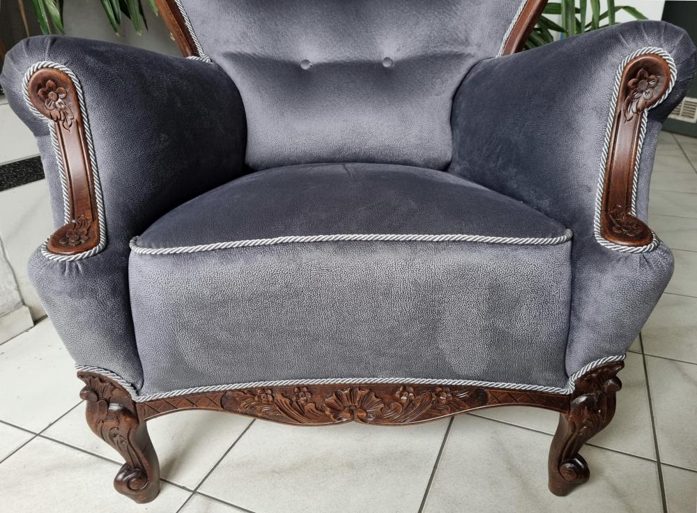 Fotel w stylu Chippendale - 4