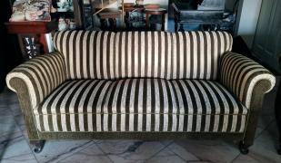 Komplet klubowy sofa + foel - zdjęcie 3